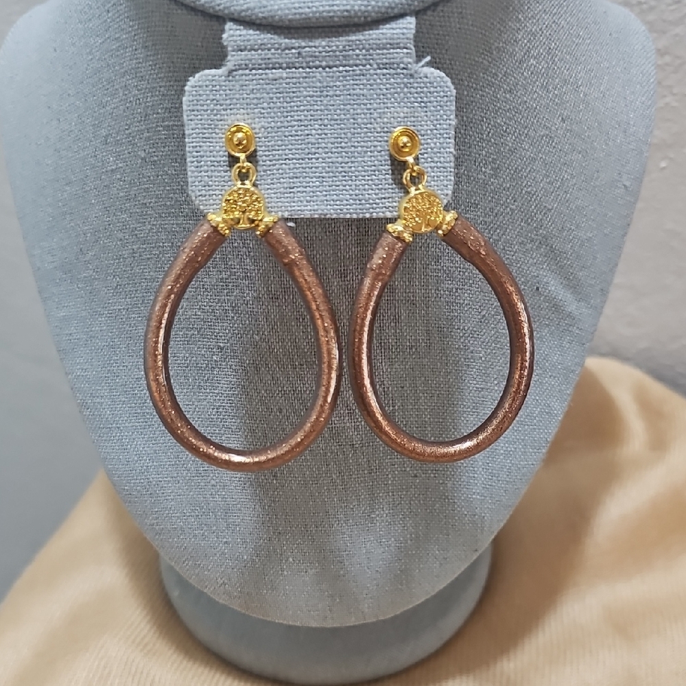 Budha All Weather Womens Earring Copper